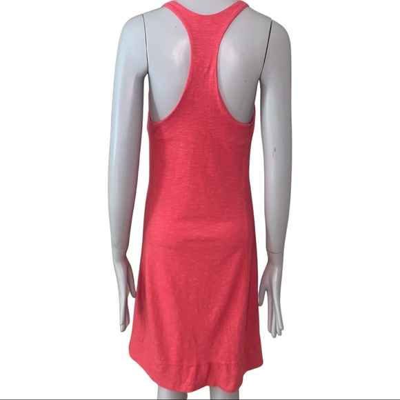 HORNY TOAD Seahorse Racerback Casual Knit Dress Bright Pink Fuchsia Sporty - Picture 10 of 14
